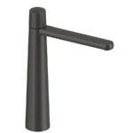 Pour lavabo noir mat