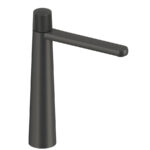 Pour lavabo noir mat