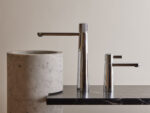 Pour lavabo noir mat